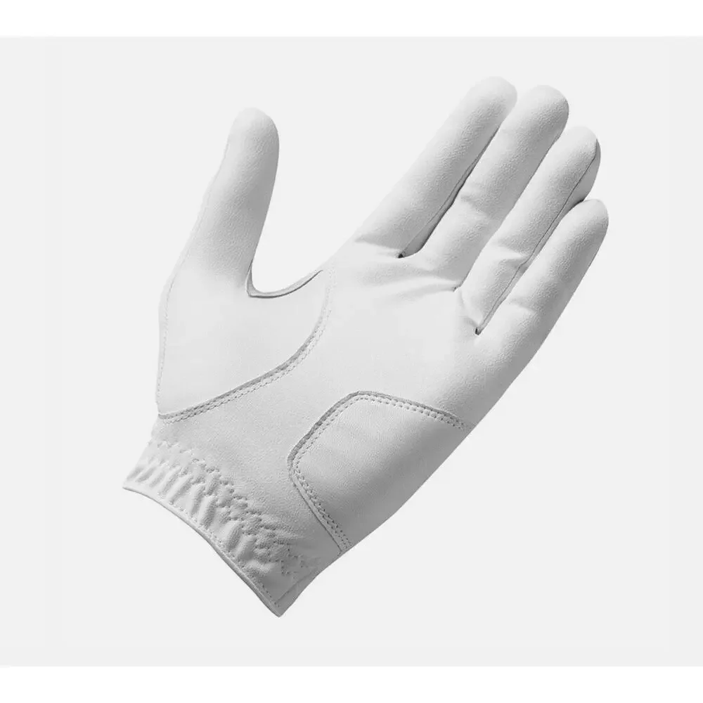 New TaylorMade Ladies Stratus Tech Golf Glove N6407418 White LLH-M - Picture 3 of 9
